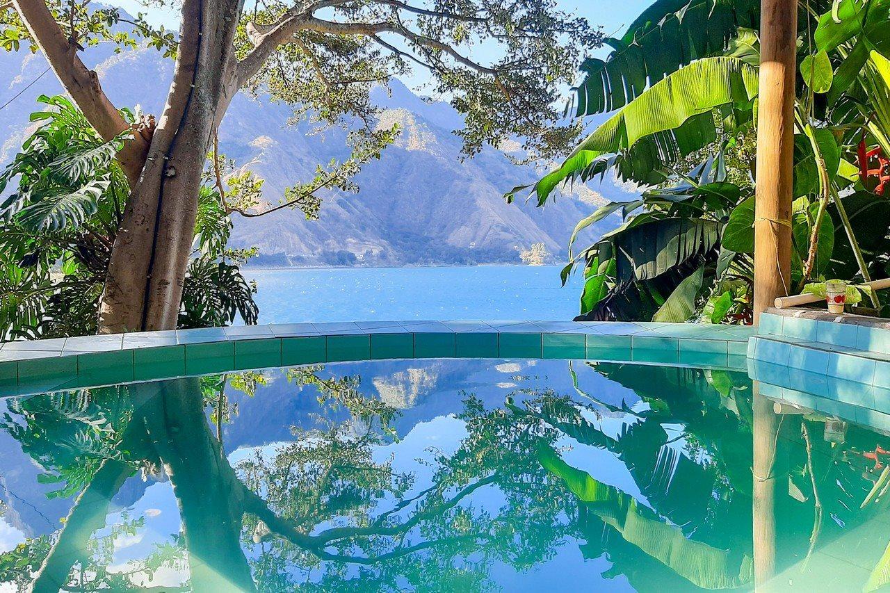 Eco Hotel Uxlabil Atitlan San Juan La Laguna Kültér fotó