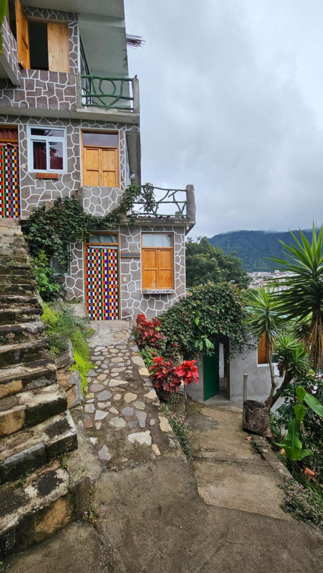 Eco Hotel Uxlabil Atitlan San Juan La Laguna Kültér fotó