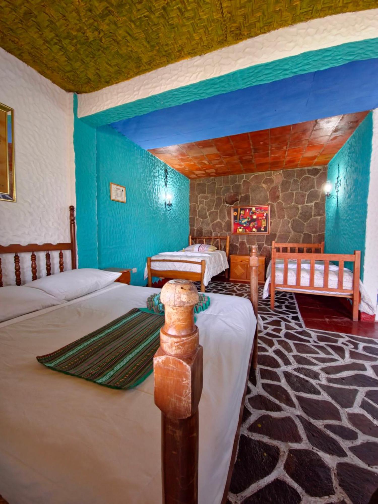 Eco Hotel Uxlabil Atitlan San Juan La Laguna Kültér fotó